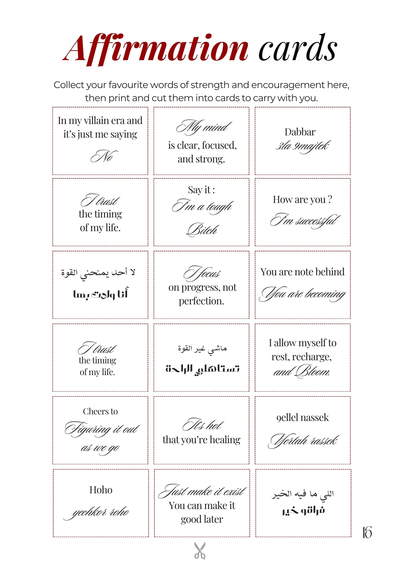 Dreamy Weekly Planner