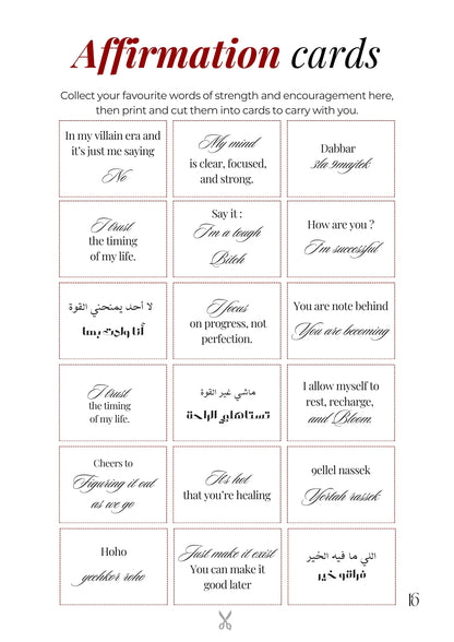 Dreamy Weekly Planner