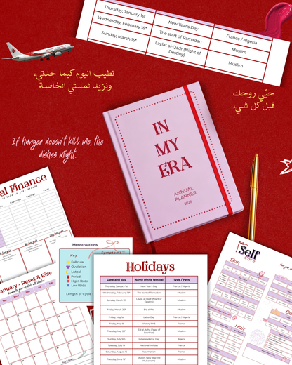 In My Era 2026 Planner, 304 pages