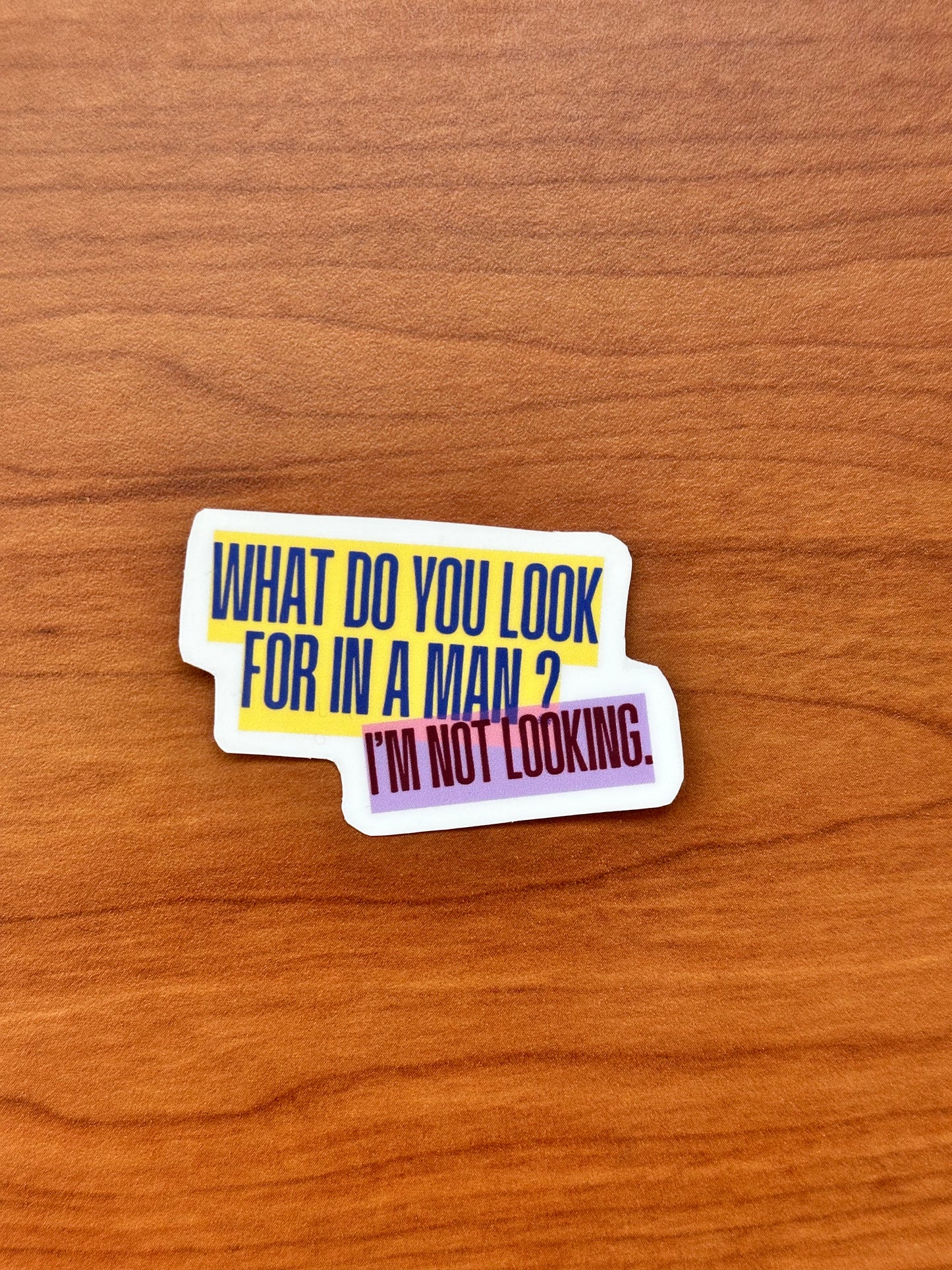 What do you look for in a man ?