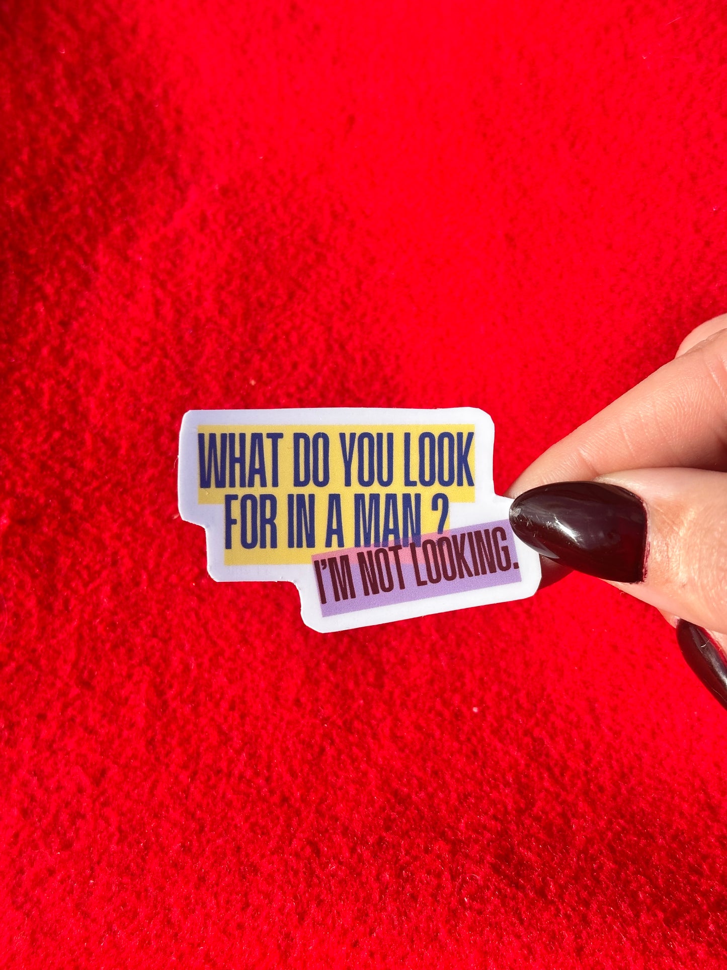 What do you look for in a man ?