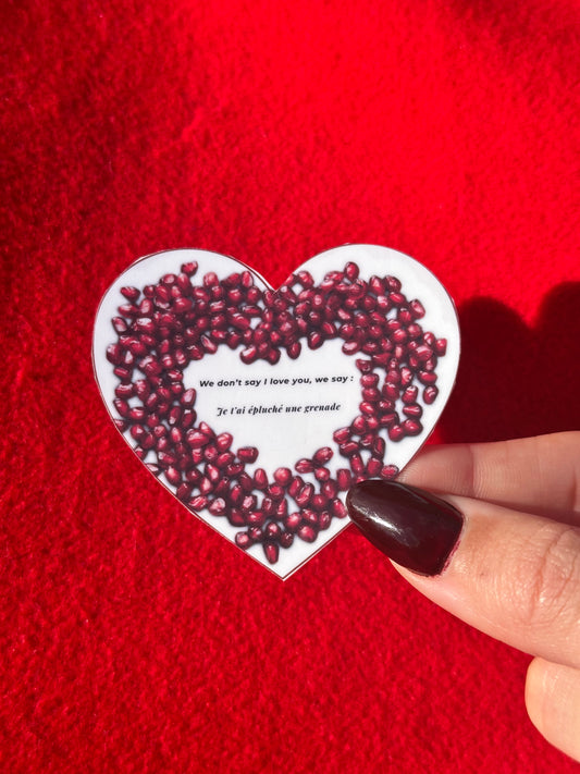 we don't say i love you