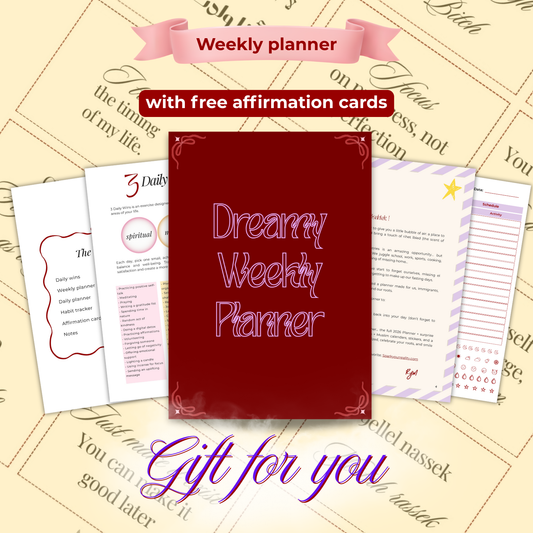 Dreamy Weekly Planner